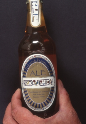 Pharaonic ale!: A project that led to the recreation of ancient Egyptian beer by UK brewer Scottish & Newcastle (Read more about it here: byo.com/hops/item/2150-tutankhamun-ale-story)